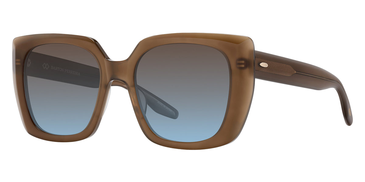 Barton Perreira® Yasmeen BR Yasmeen Mocha / Solara (AR) 53 Sunglasses - Mocha / Solara (AR)