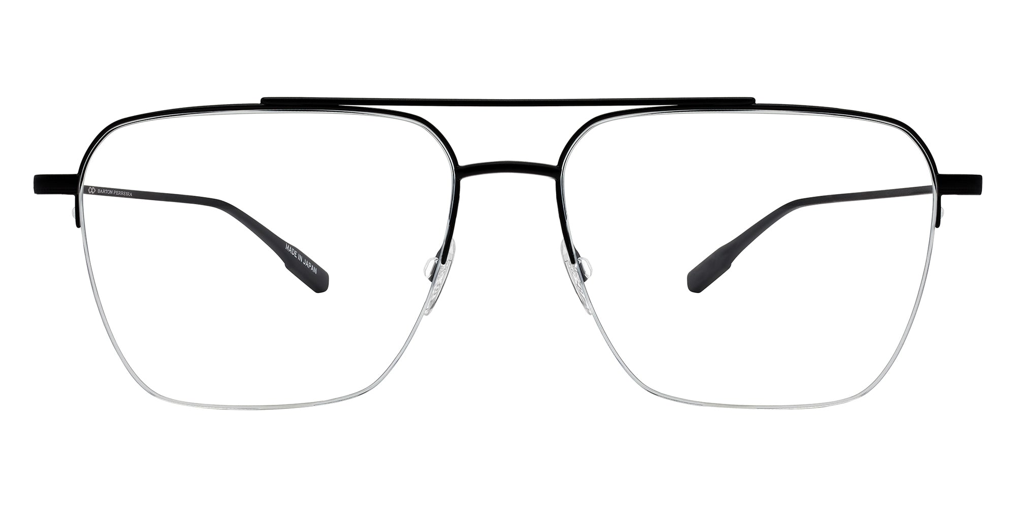 Barton Perreira® Armstrong BRP ARMS5501K - Black Satin/Demo Eyeglasses