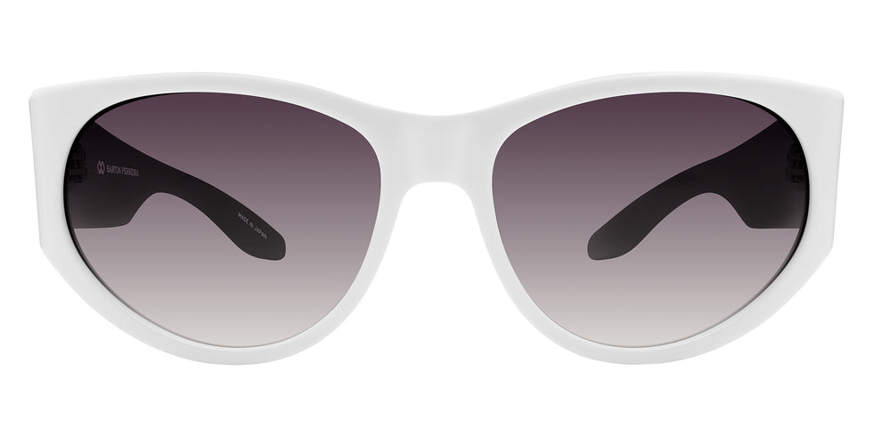 Barton Perreira® Cruz BRP CRUZ5906K - White/Smolder (AR) Sunglasses