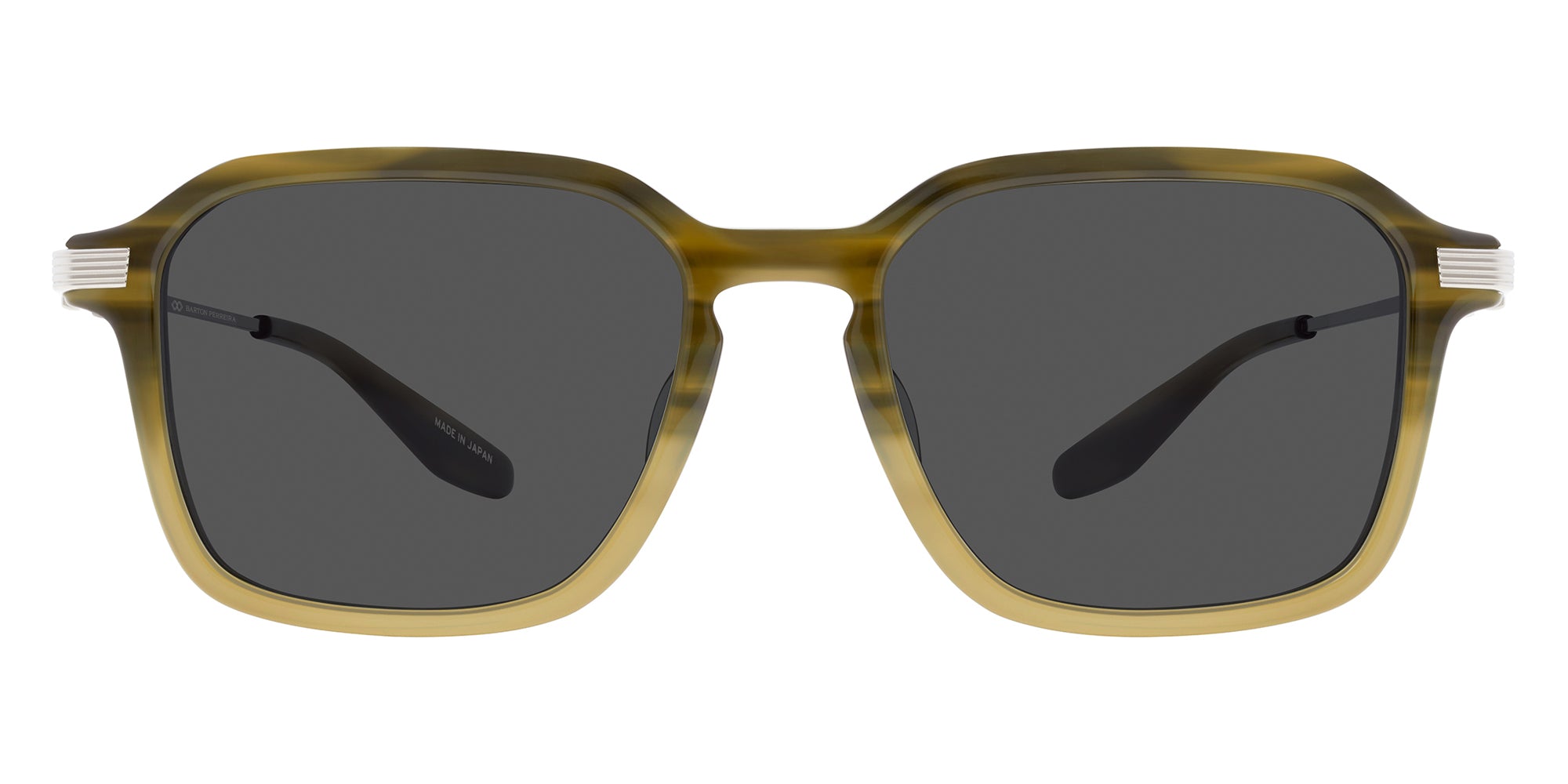 Barton Perreira® Delon BRP DELO5404K - Rebel Salute/Platinum/Noir (AR) Sunglasses