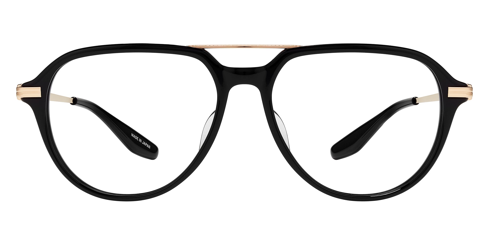 Barton Perreira® Dunn BRP DUNN5501K - Black/Gold/Demo Eyeglasses