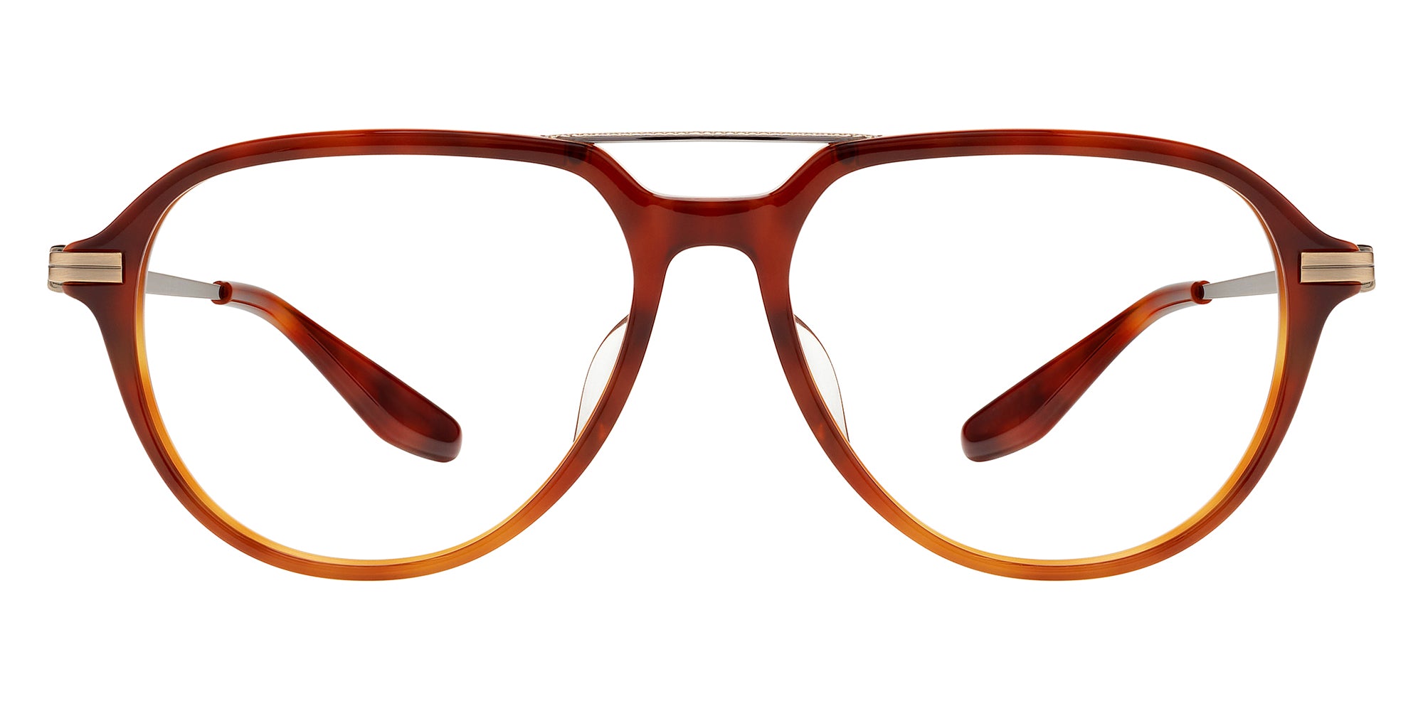 Barton Perreira® Dunn BRP DUNN5504K - Havana Ombre/Antique Gold/Demo Eyeglasses