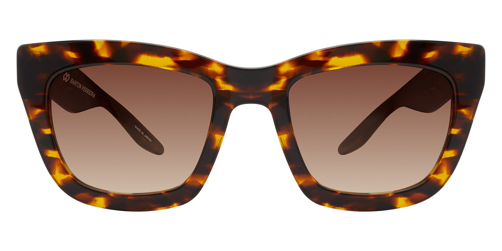 Barton Perreira® Kateri BRP KATE5202K - Classic Tortoise/Gold/Smokey Topaz (AR) Sunglasses