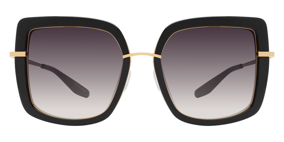 Barton Perreira® Margret BRP MARG5601K - Black/Gold/Smolder (AR) Sunglasses