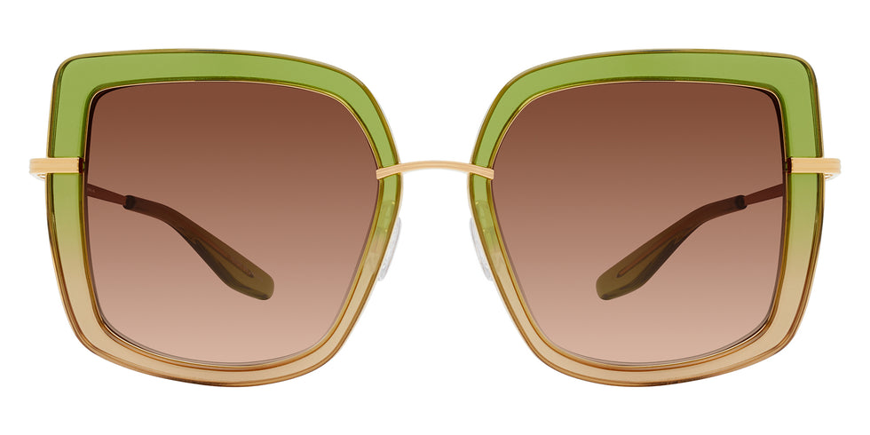 Barton Perreira® Margret BRP MARG5604K - Splendor/Gold/Smokey Topaz (AR) Sunglasses