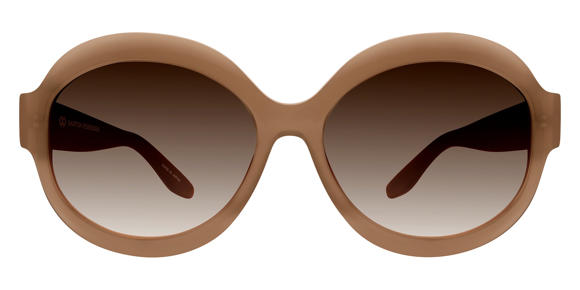 Barton Perreira® Orleandra BRP ORLE5903K - Mocha/Smokey Topaz (AR) Sunglasses