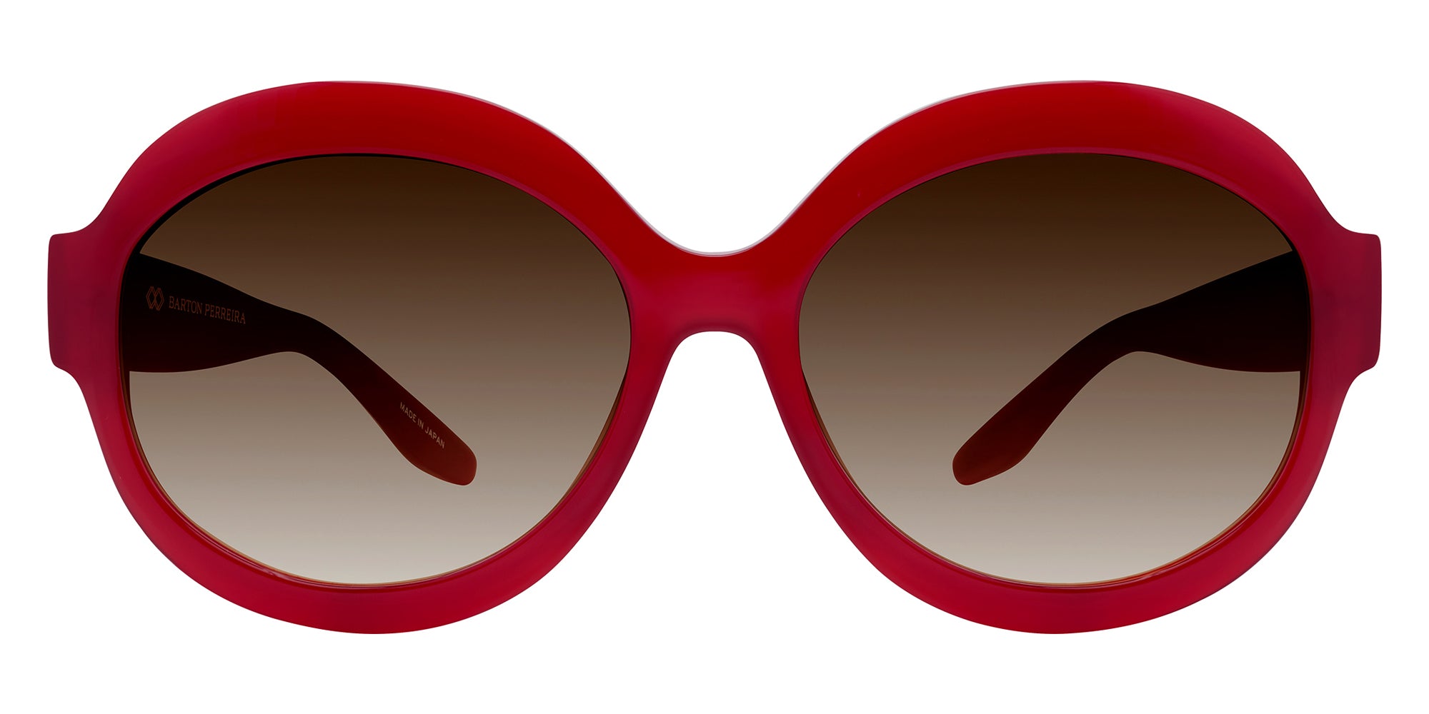 Barton Perreira® Orleandra BRP ORLE5904K - Garnet/Smokey Topaz (AR) Sunglasses