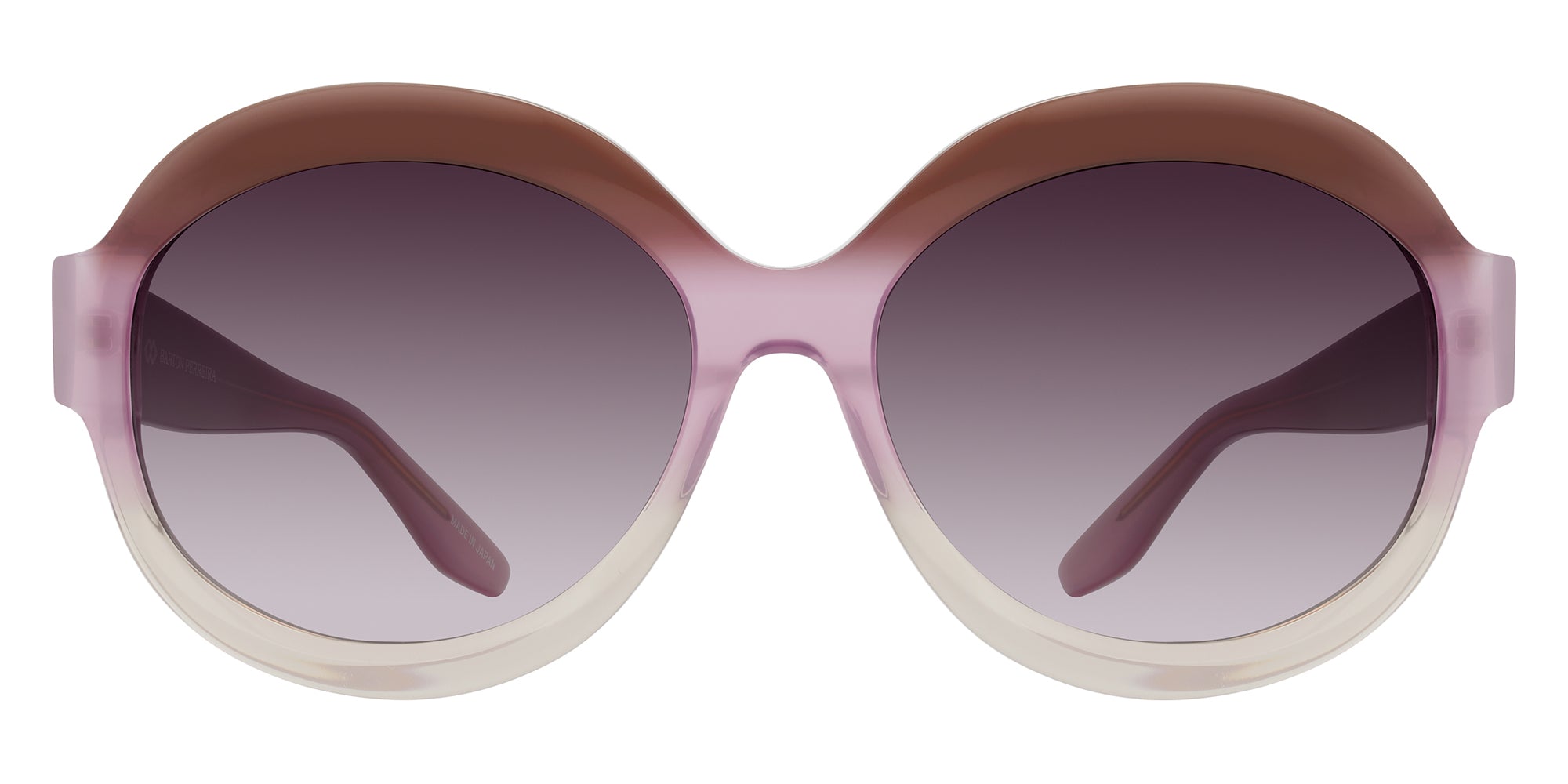 Barton Perreira® Orleandra BRP ORLE5905K - Bellawood/Cassis Gradient (AR) Sunglasses
