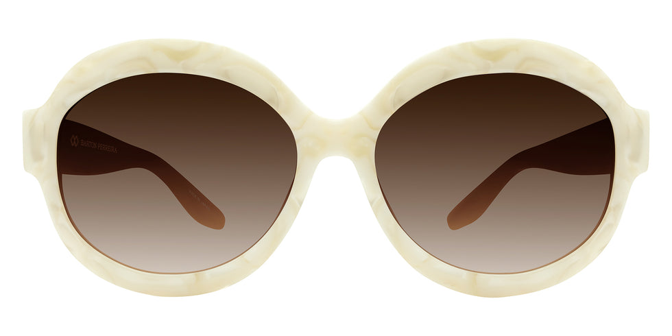 Barton Perreira® Orleandra BRP ORLE5906K - Tusk/Smokey Topaz (AR) Sunglasses