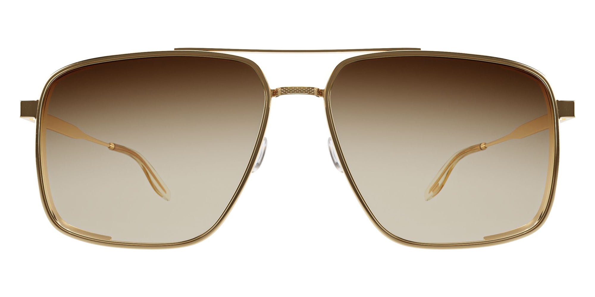 Barton Perreira® 007 Scaramanga BRP SCAR5872K - Gold/Gold Rush (AR) Sunglasses