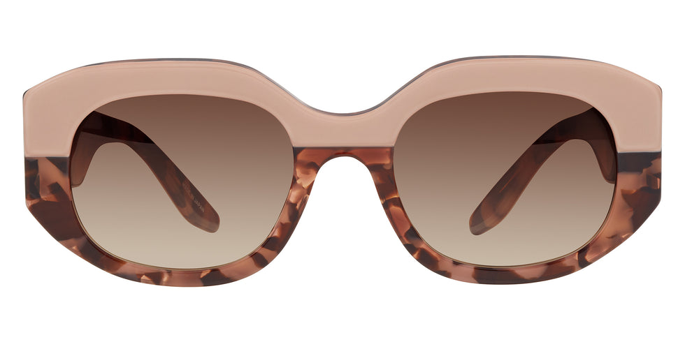Barton Perreira® Sueno BRP SUEN5105K - Noble Blush/Smokey Topaz (AR) Sunglasses