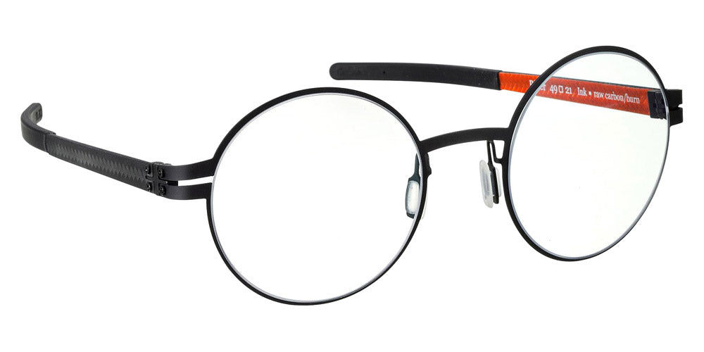 BLAC® RIVER BLAC RIVER DAN INK-CA-R 49 - Black / Black Eyeglasses