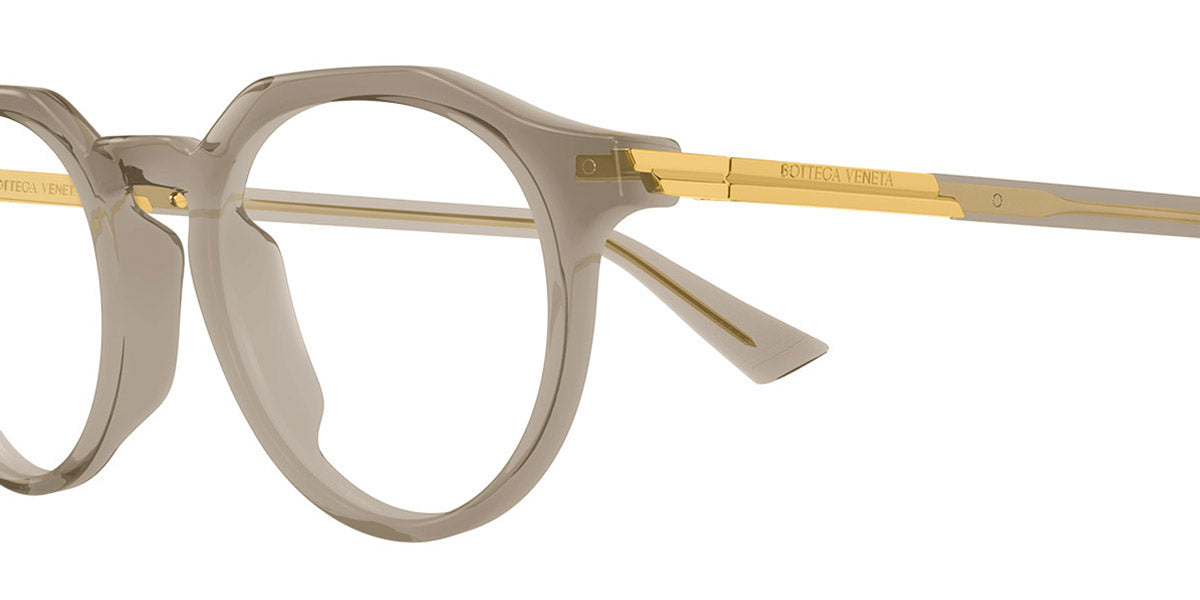 Bottega Veneta® BV1263O BV1263O 006 48 - Brown/Transparent Eyeglasses