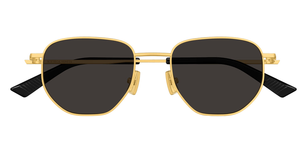 Bottega Veneta® BV1301S BV1301S 005 52 Sunglasses - 005-Gold