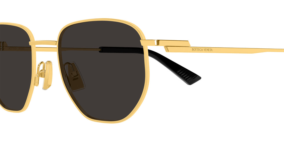 Bottega Veneta® BV1301S BV1301S 005 52 Sunglasses - 005-Gold