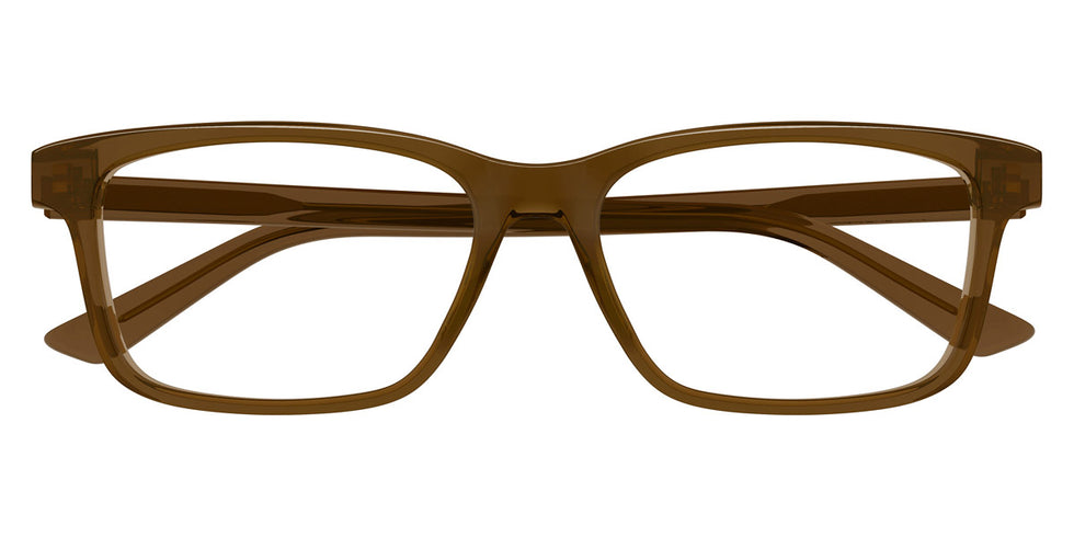 Bottega Veneta® BV1314O BV1314O 008 57 - Brown/Brown Eyeglasses