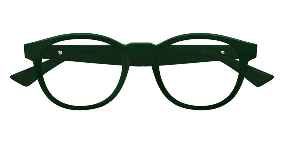 Bottega Veneta® BV1339OK BV1339OK 003 50 - Green/Transparent Eyeglasses