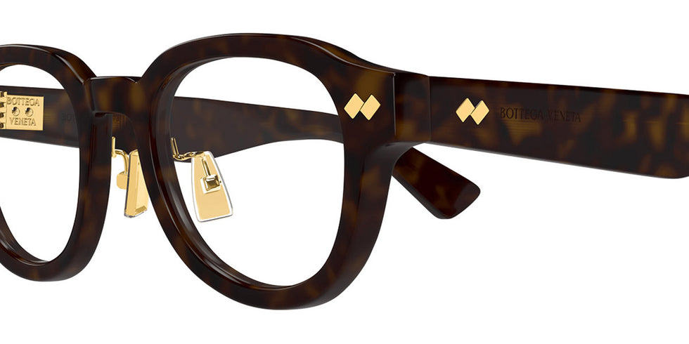 Bottega Veneta® BV1355OJ BV1355OJ 006 51 - Havana/Transparent Eyeglasses