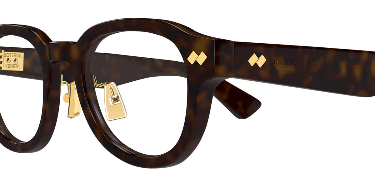 Bottega Veneta® BV1355OJ BV1355OJ 006 51 - Havana/Transparent Eyeglasses