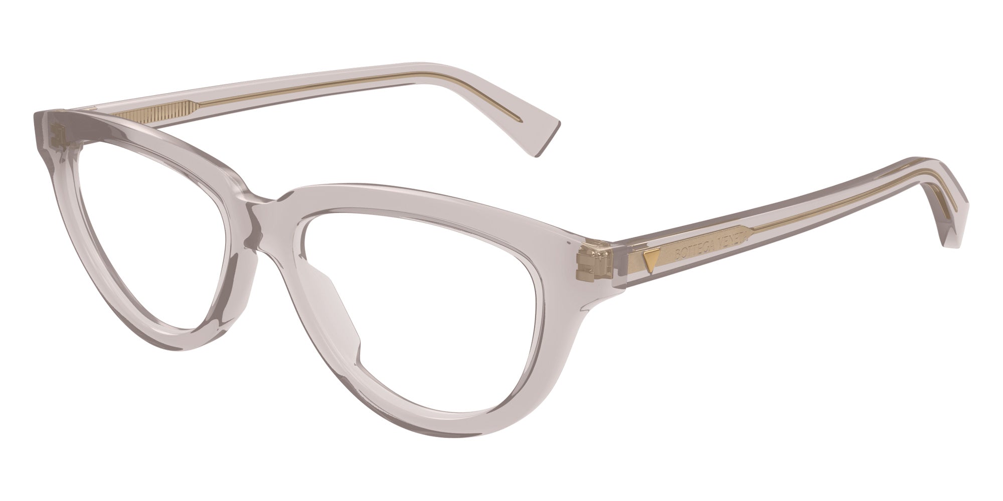 Bottega Veneta® BV1366O BV1366O 004 53 Eyeglasses - 004-Grey