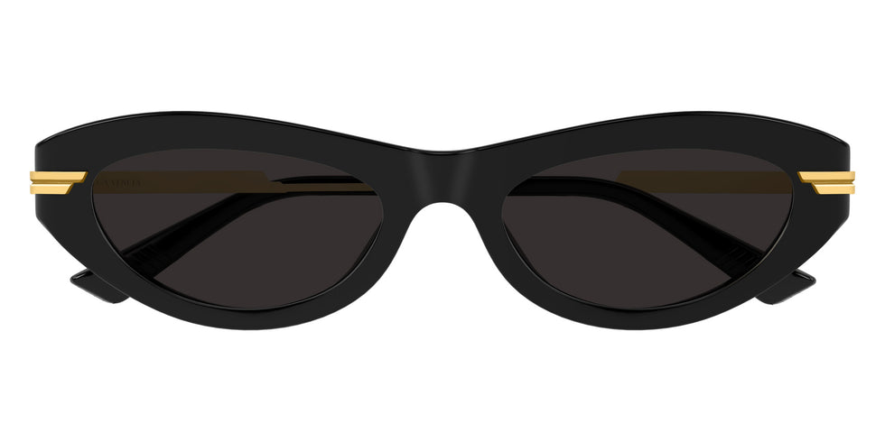Bottega Veneta® BV1368S BV1368S 001 53 Sunglasses - 001-Black
