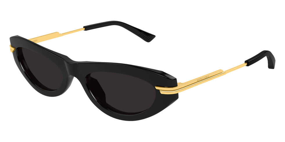 Bottega Veneta® BV1368S BV1368S 001 53 Sunglasses - 001-Black