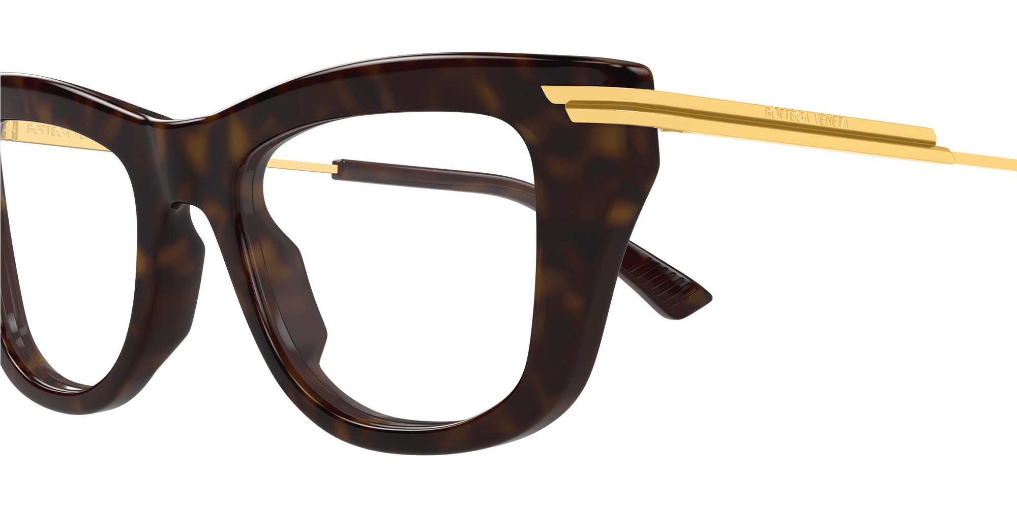 Bottega Veneta® BV1370O BV1370O 002 50 Eyeglasses - 002-Havana
