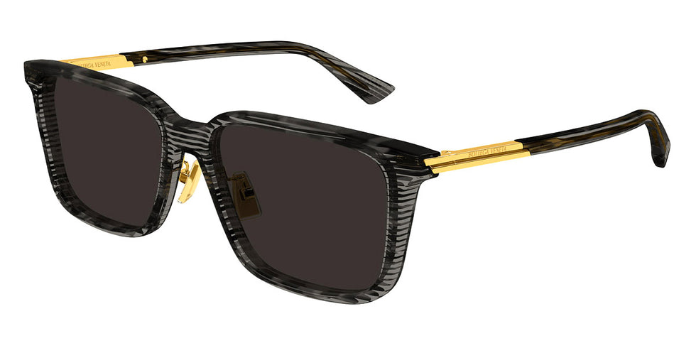 Bottega Veneta® BV1374SK BV1374SK 007 57 - Havana/Grey Sunglasses