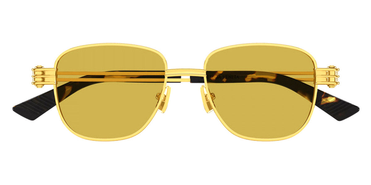Bottega Veneta® BV1380S BV1380S 002 51 - Gold/Yellow Sunglasses