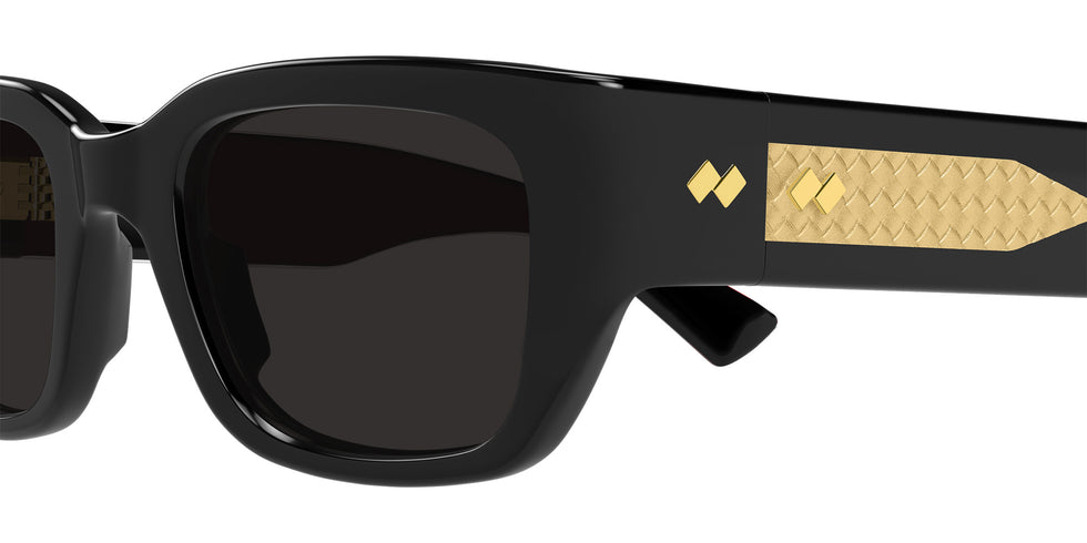 Bottega Veneta® BV1400S BV1400S 001 51 Sunglasses - 001-Black