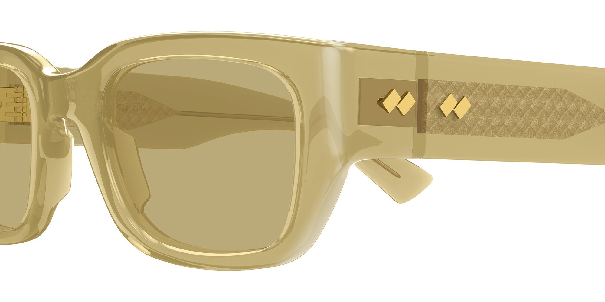 Bottega Veneta® BV1400S BV1400S 004 51 Sunglasses - 004-Yellow