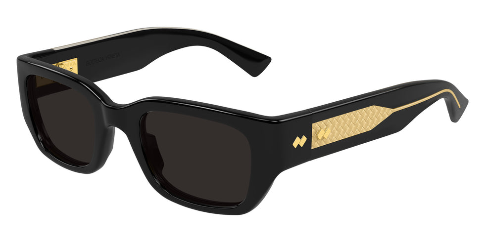 Bottega Veneta® BV1401SA BV1401SA 001 52 Sunglasses - 001-Black