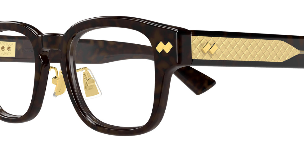 Bottega Veneta® BV1404OA BV1404OA 006 53 Eyeglasses - 006-Havana