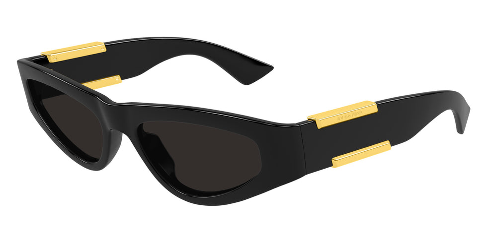 Bottega Veneta® BV1407S BV1407S 001 53 Sunglasses - 001-Black