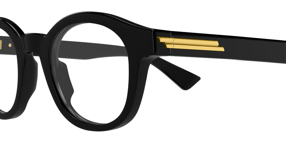 Bottega Veneta® BV1413O BV1413O 001 46 Eyeglasses - 001-Black