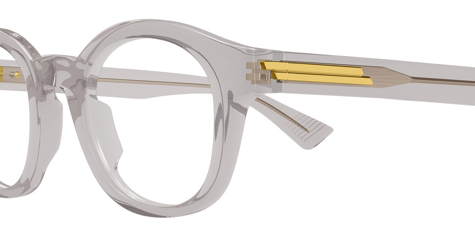 Bottega Veneta® BV1413O BV1413O 003 46 Eyeglasses - 003-Grey