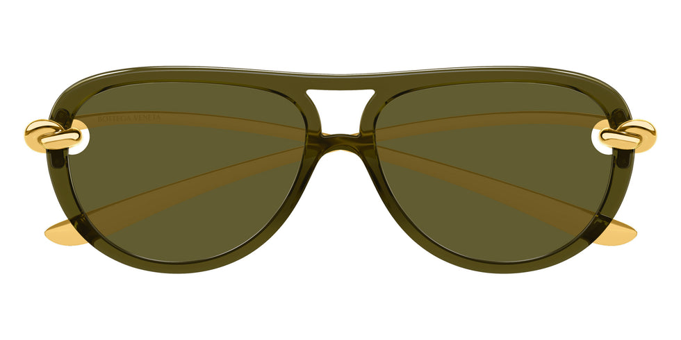 Bottega Veneta® BV1418S BV1418S 003 58 Sunglasses - 003-Green