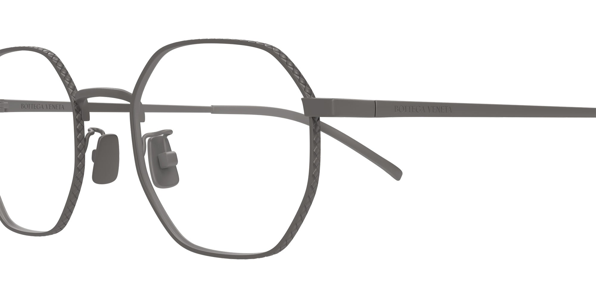 Bottega Veneta® BV1423OA BV1423OA 003 50 Eyeglasses - 003-Gunmetal