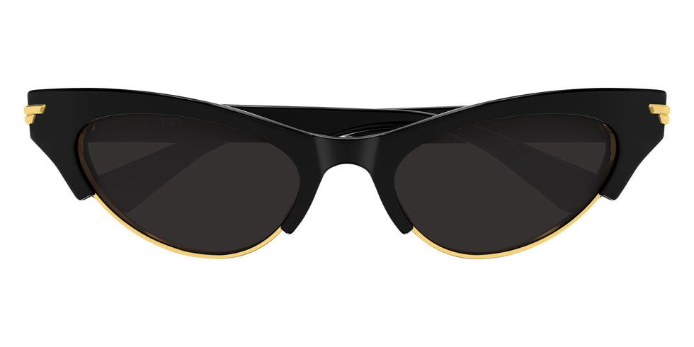 Bottega Veneta® BV1431S BV1431S 001 52 Sunglasses - 001-Black