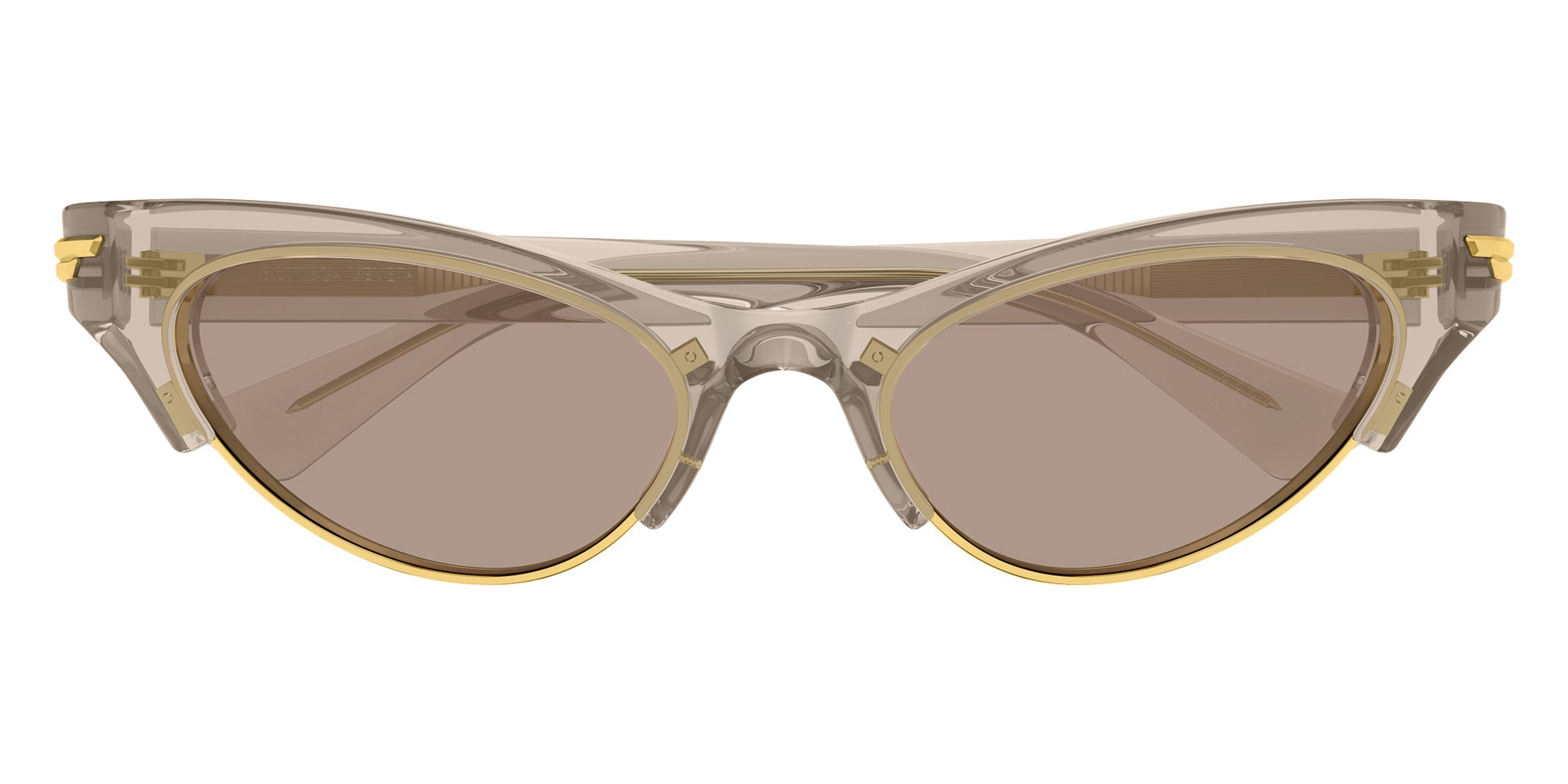 Bottega Veneta® BV1431S BV1431S 005 52 Sunglasses - 005-Brown