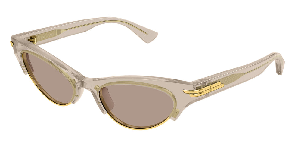 Bottega Veneta® BV1431S BV1431S 005 52 Sunglasses - 005-Brown