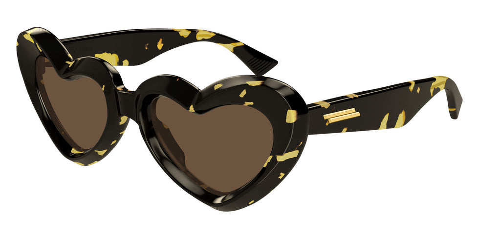 Bottega Veneta® BV1432S BV1432S 002 55 Sunglasses - 002-Havana