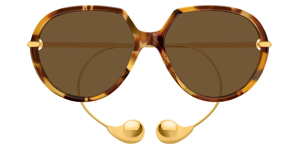 Bottega Veneta® BV1436S BV1436S 002 60 Sunglasses - 002-Havana