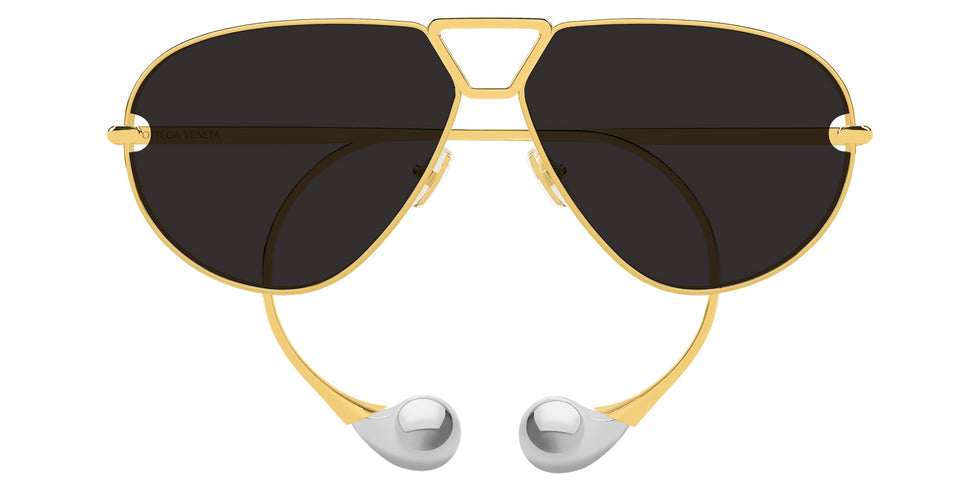 Bottega Veneta® BV1437S BV1437S 001 64 Sunglasses - 001-Gold