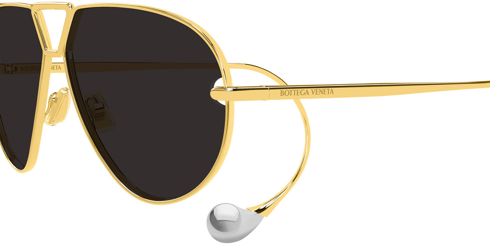 Bottega Veneta® BV1437S BV1437S 001 64 Sunglasses - 001-Gold