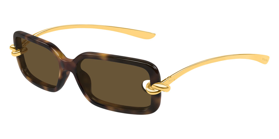 Bottega Veneta® BV1439S BV1439S 002 56 Sunglasses - 002-Havana