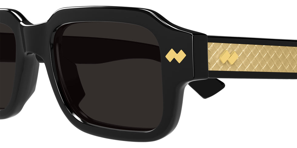 Bottega Veneta® BV1442S BV1442S 001 51 Sunglasses - 001-Black