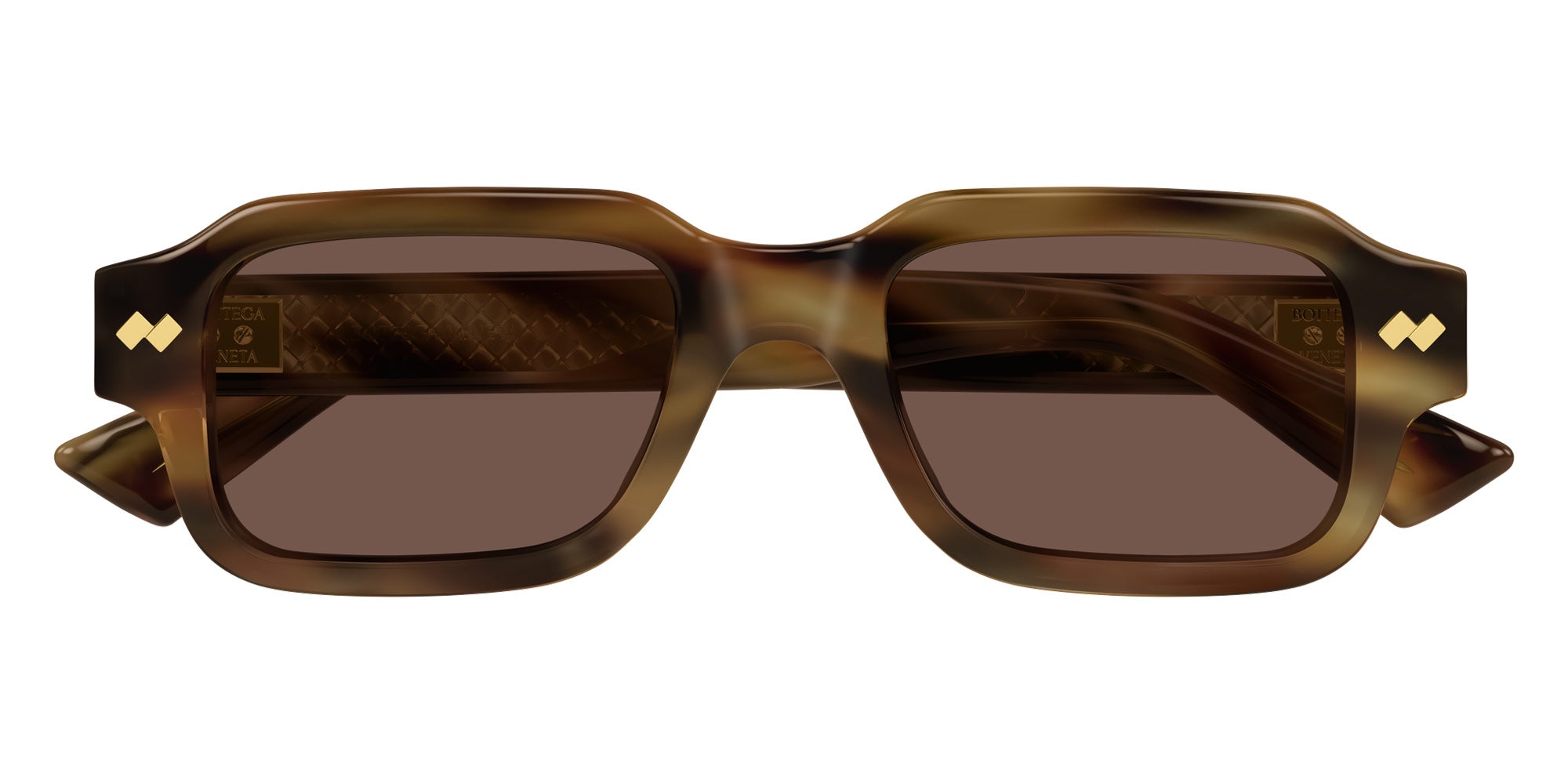 Bottega Veneta® BV1442S BV1442S 002 51 Sunglasses - 002-Havana