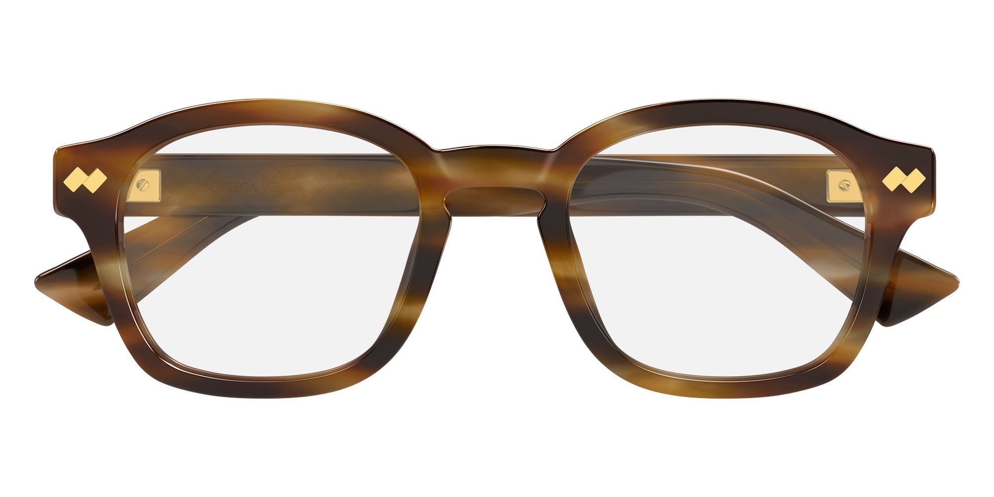 Bottega Veneta® BV1445OA BV1445OA 002 51 Eyeglasses - 002-Havana