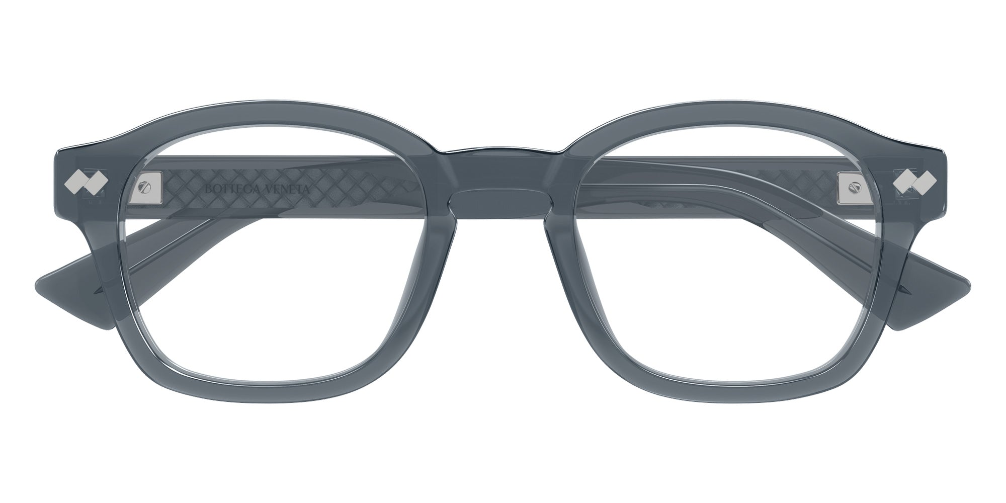 Bottega Veneta® BV1445OA BV1445OA 003 51 Eyeglasses - 003-Grey